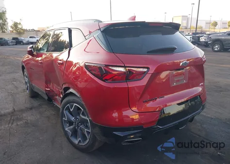 2021 Chevrolet Blazer Rs из США, поврежденный, VIN 3GNKBKRSXMS572640